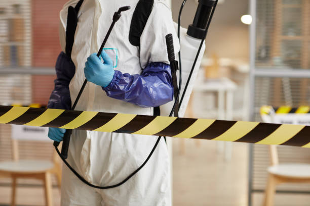 Professional Blood Cleanup technician working in Stuart, VA